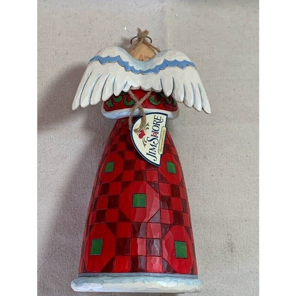 Jim Shore Angel May Love Dwell Here Forever Polyresin 4059762 - Picture 3 of 5